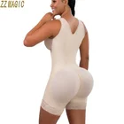 Женский корсет для липосакции Fajas колумбиana, корсет под грудью с крючком-скиммером для глаз, хирургические принадлежности для послеоперационной терапии