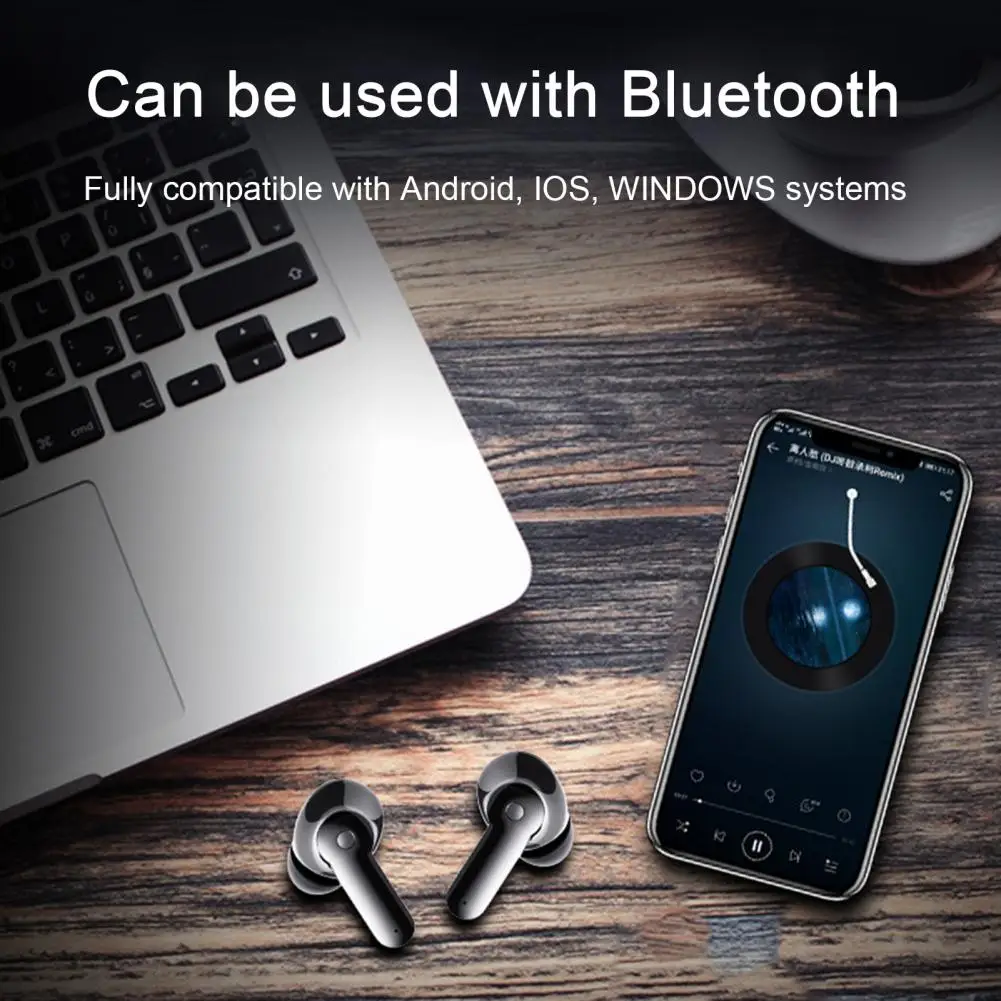 

XG11 Fingerprint Touch Bluetooth 5.0 Headsets 9D Noise Canceling TWS Earphones