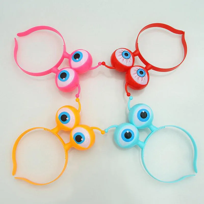 

1Pcs Kids Adults Light Up Luminous Glowing Big Eyes Alien Lighting Cosplay Toys for Children Luminous Hairband