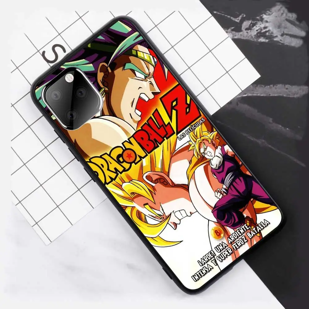 TPU A1982 Фильм Dragon Ball Super Broly WU чехол для телефона для iPhone 11 pro max 5S 6 6s 8 7Plus X XS чехол для max XR для samsung A50 S10 Plus - Цвет: TPU A1982