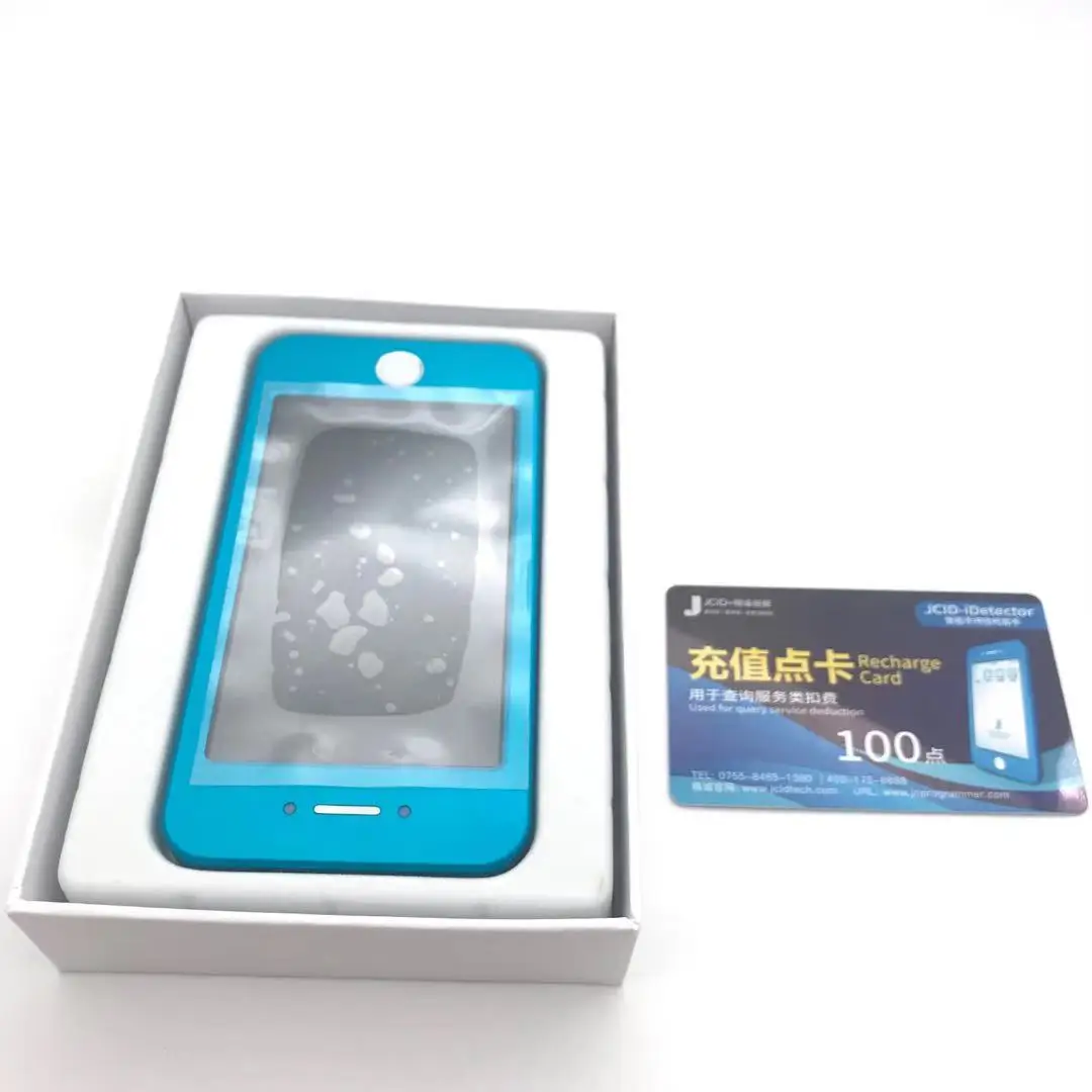 

JCID-iDetector Ручной портативный интеллектуальный помощник по проверке телефона для iPhone для iPad IOS устройства подлинность Восстановленный