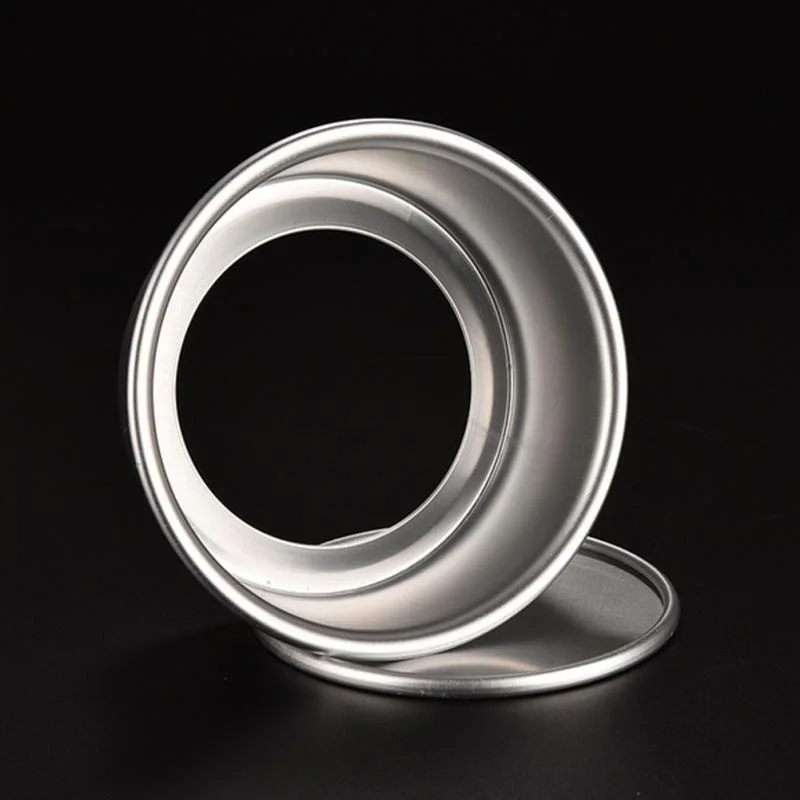 2 &quot/4&quot алюминиевый сплав круглый десертный торт выпечки Оловянная форма для