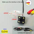 Автомобильная камера заднего вида с динамической траекторией для Nissan Evalia Roniz Xterra Paladin NV200 Vanette X-Trail T30 4 светильник