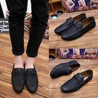 mens all seasons casual business leather shoes career office dress sneaker driving peas loafer for gentleman