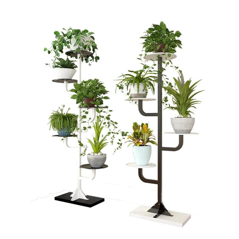 Луи Мода завод себя Креативный цветочный стеллаж Многоэтажный крытый гостиная