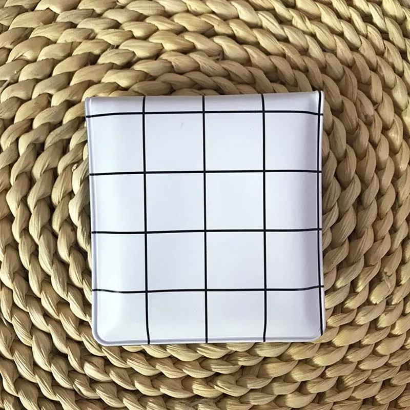 75x80 мм белый черный ПВХ переносные пепельницы карман для улицы курительная