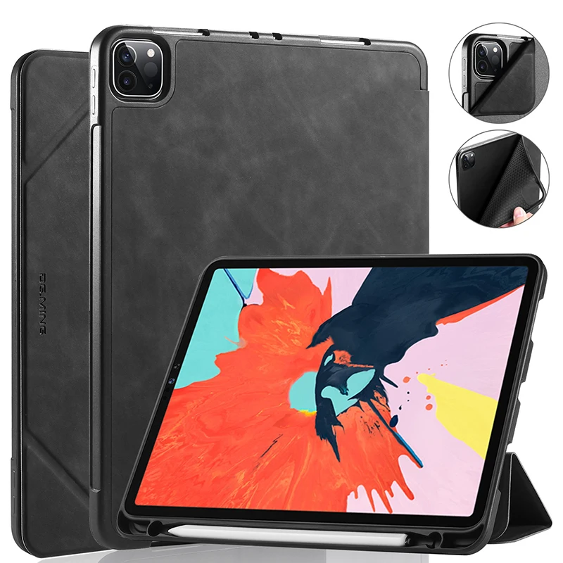 

For iPad Mini 4 Tablet Support Magnetic Slim Trifold Smart Case for iPad Mini 5 Cover Funda