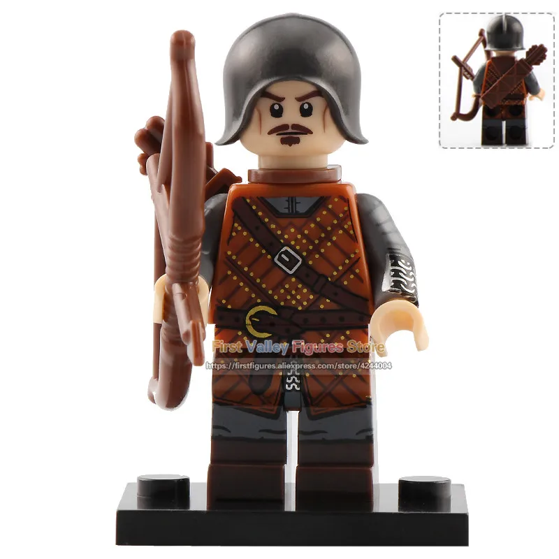 XP044 Игра престолов финальный сезон фигурка Джон Сноу беньен Старк белый Уокер Wights Jeor morмонт модель строительные блоки игрушки KT1024 - Цвет: XP044