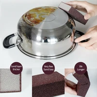 1pc sponge magic eraser for removing rust cleaning cotton kitchen gadgets accessories descaling clean rub pot kitchen tools