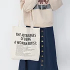 Холщовая Хлопковая сумка-шоппер для женщин, Классическая винтажная дамская сумочка на плечо в стиле Харадзюку 90-х, с надписью художника, Y2K