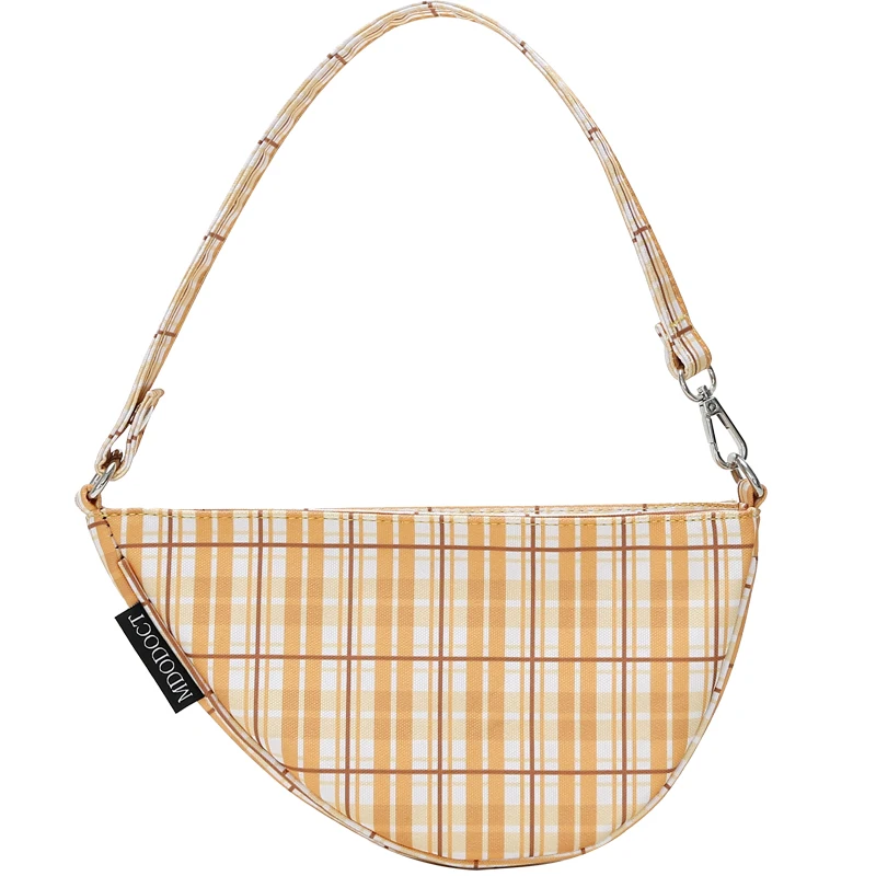 

Brand Canvas Saddle Bag Women's 2020 New Style Crossbody Korean-style Shoulder Bag Simple Western Style Lady Handbag Clutch Bag