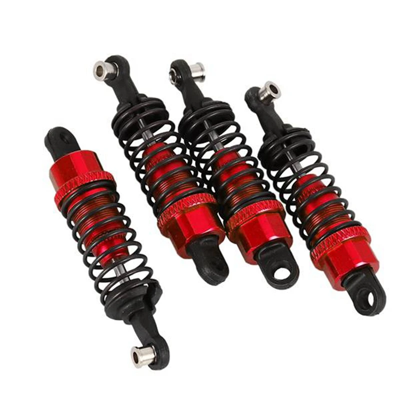 

Oil Filled Type Shock Sbsorbers Extension Seat with Metal Wheel Hub with Rubber Tire,for WPL FJ40 C14 B24 1/16 RC Car