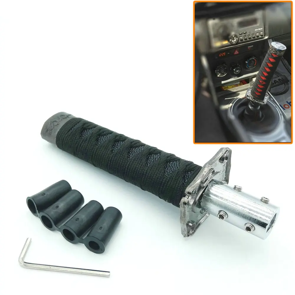 150 мм JDM короткий самурайский меч рычаг переключения металлический Утяжеленный