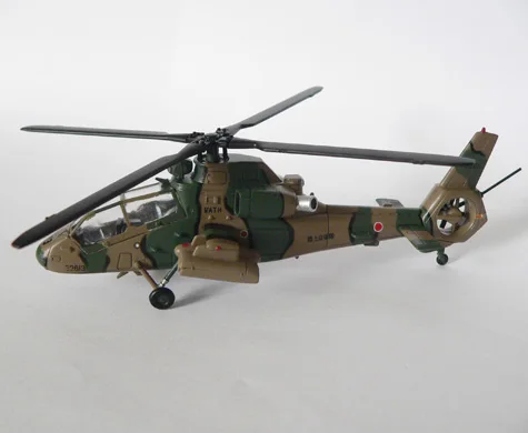 Модель 14103 г. литый под давлением вертолет Kawasaki OH-1 ниндзя Военный Разведчик для