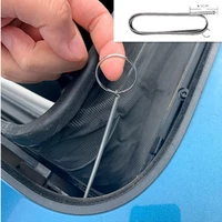 car styling sunroof door windshield cleaning brush drain hole is blocked auto sunroof drain pipe clean brush cleaning tools