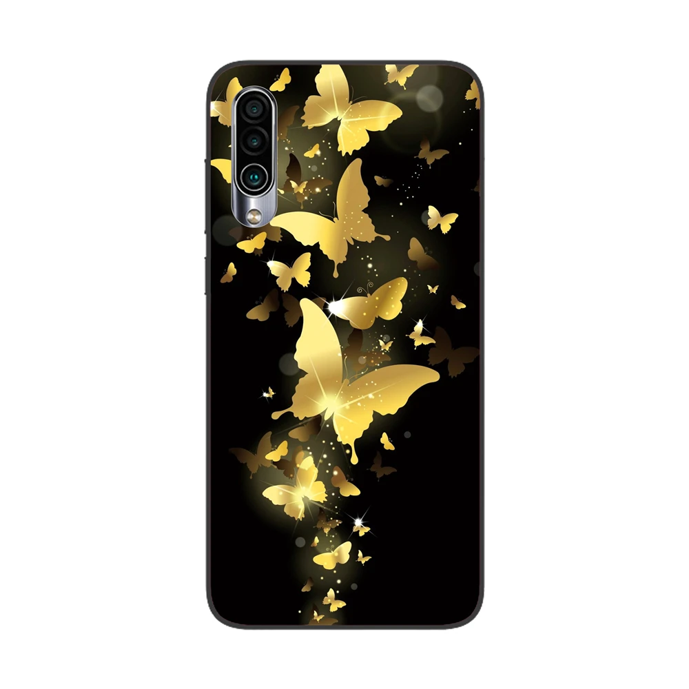 19 Силиконовый чехол GUCOON для Meizu 16Xs 6,2 дюймов, Мягкий защитный чехол из ТПУ для задней панели телефона, чехол-бампер с изображением волка розы - Цвет: 19