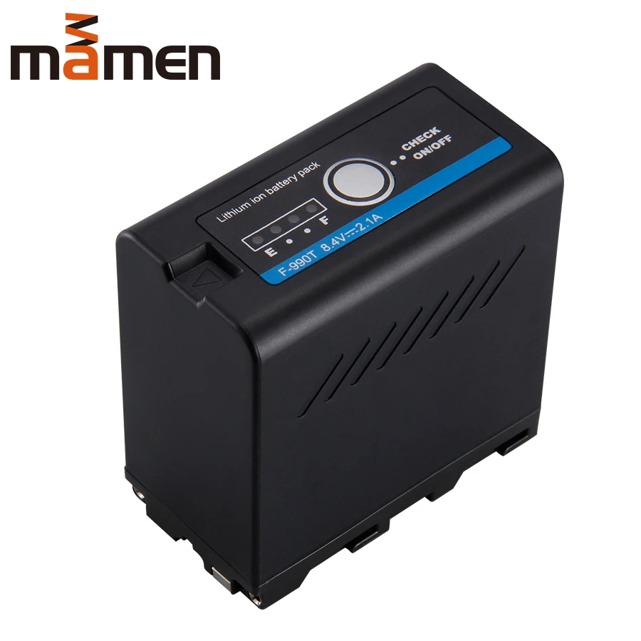 Mamen 7800mAh NP-F990T NP F990T NPF990T перезаряжаемый цифровой аккумулятор для аккумуляторов камеры sony, мобильного телефона, кольцевого света