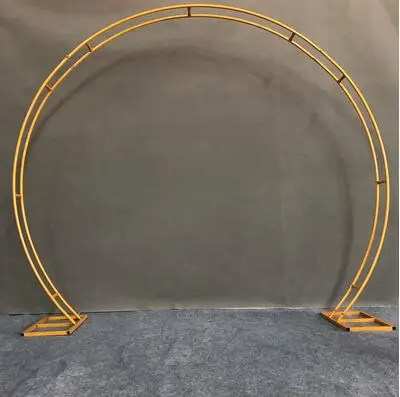 Железный круг Свадьба День рождения украшение арки фон кованого реквизит один