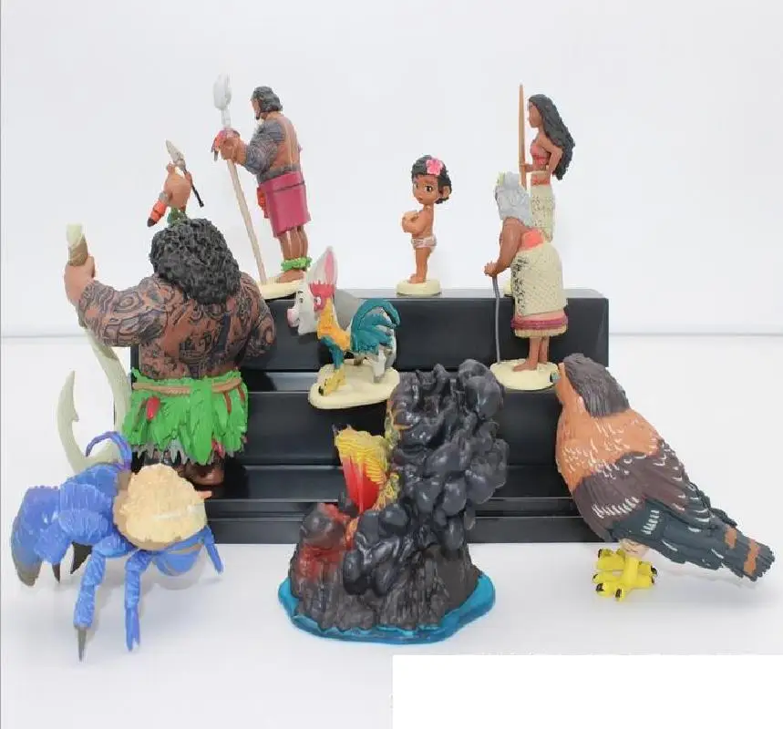 Экшн-фигурки героев мультфильма Моана принцесса легенда ваяна Maui шеф Туи Тала
