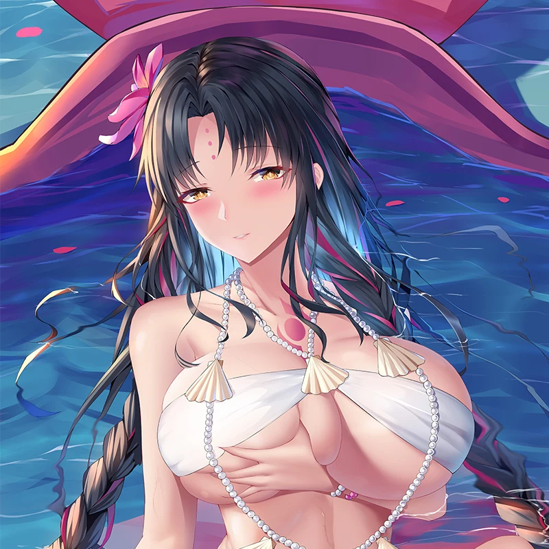 Оригинальный купальник fate/grand order FGO sesshouin kiara наволочка для подушки с раком Луны
