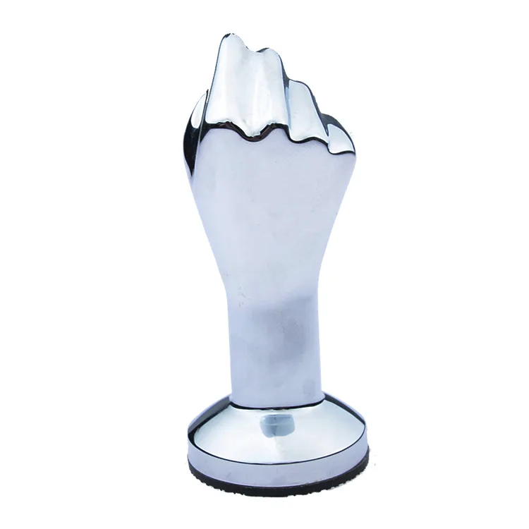 Металлическая Анальная пробка с кулаком для женщин Вагина из нержавеющей стали