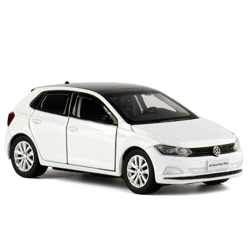 Модель автомобиля Volkswagen ags-polo из сплава в масштабе 1:32 литой металлический