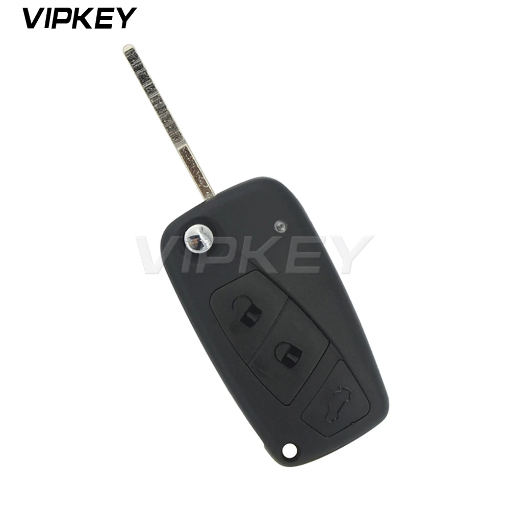 

Remtekey For Fiat Ducato 3 button flip key shell case cover replacement