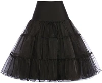 womens 50s retro petticoat underskirt vintage swing 1960s rockabilly crinoline 2022