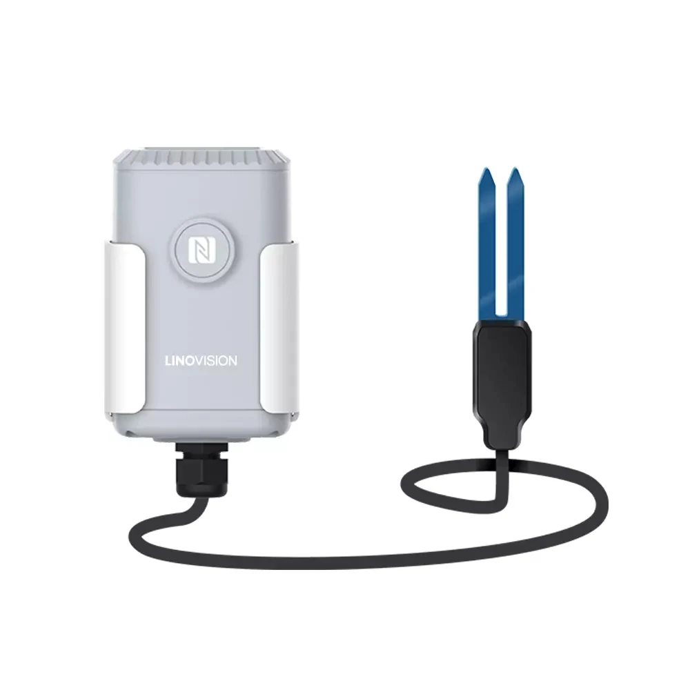 

Беспроводной датчик LoRaWAN для измерения температуры и электрической проводимости почвы, беспроводной датчик IOT