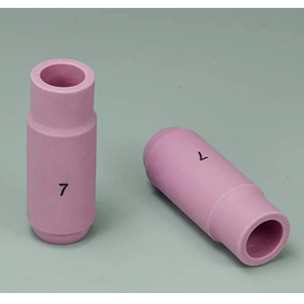 10 шт. алюминиевые сопла для сварки вольфрамовым электродом 10N47 #7 7/16&quot