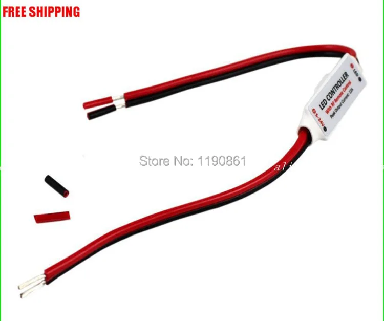 Одноцветный мини-регулятор яркости для светодиодной ленты 9 клавиш 12 В 1 комплект