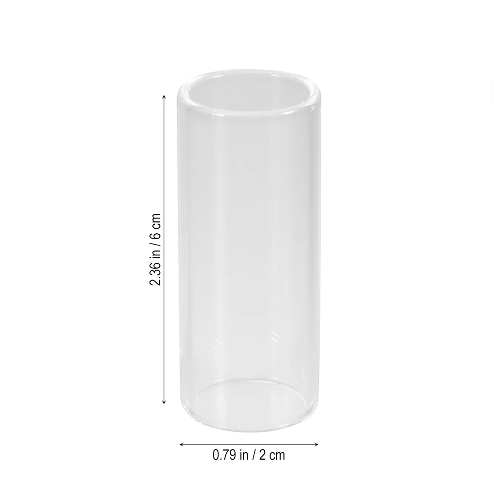 

Glass slide Guitar Accessories Guitar Finger Sliders 60mm Length 22mm Inradius