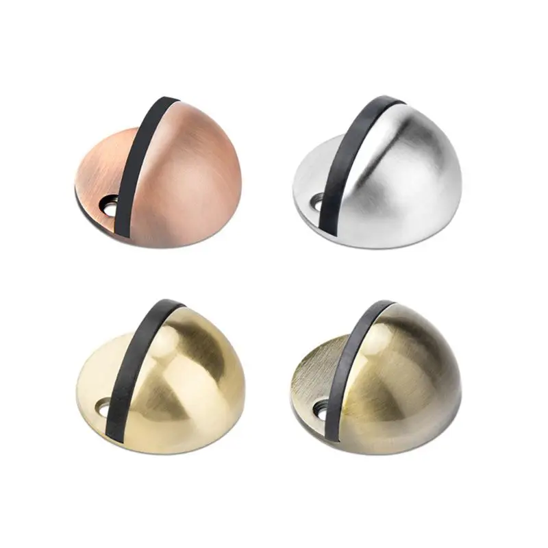 Резиновая дверная пробка из нержавеющей стали скрытая наклейка без пирсинга