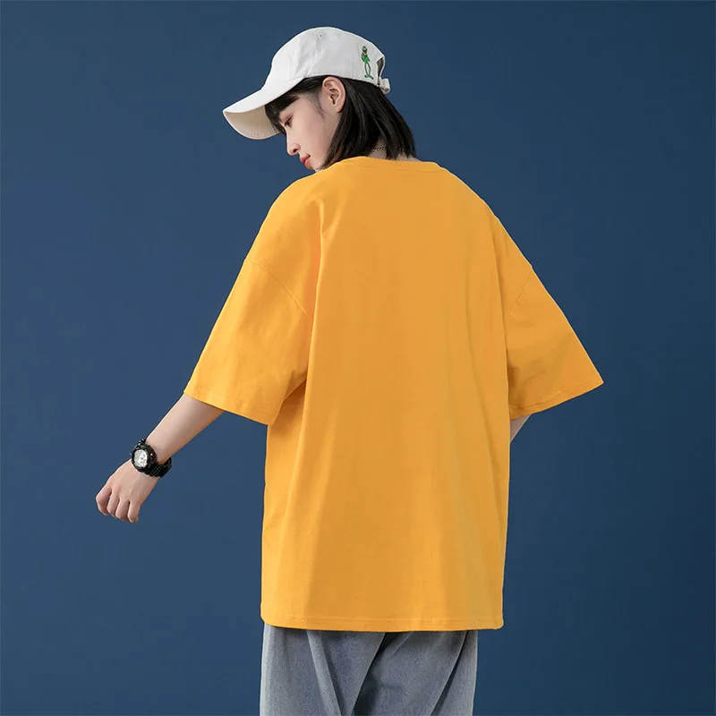 

Short-Sleeved T-Shirt Neutral Trend 2021 New Round Neck Loose And Comfortable Pure Cotton Summer Clothes Woman Graphic T Shirts