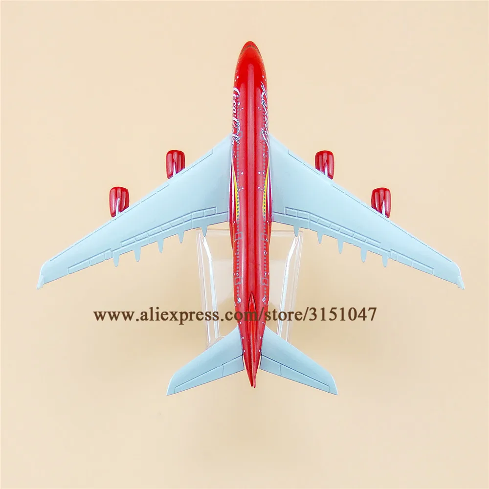 16 см Air Red Malaysia Airbus 380 A380 модель самолета Модель сплав металлический самолет литье