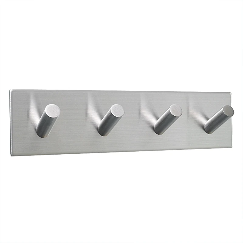 

Strong suction adhesive wall wall door hook stainless steel clothes bags hanger bathroom kitchen accessories storage hook