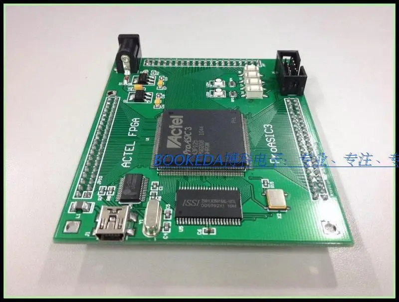 ProASIC A3P125 PQFP208 FPGA минимальная система USB Последовательный порт SRAM | Безопасность и
