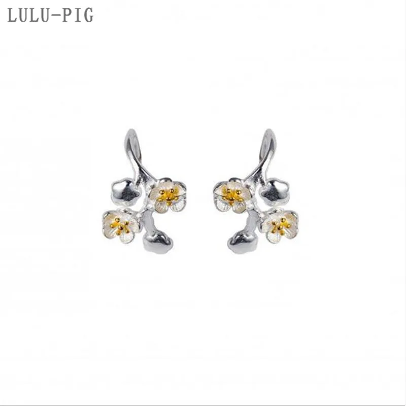 Лидер продаж висячие серьги LULU-PIG в форме сливы женские японском и корейском