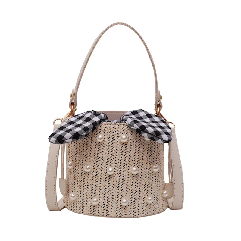 Женские сумки украшенные бисером пляжная сумка 2019 новая чистая и свежая трава