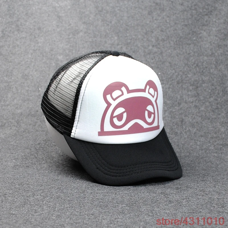 Бейсболка с мультяшным аниме-рисунком милая Кепка головой медведя рисунком