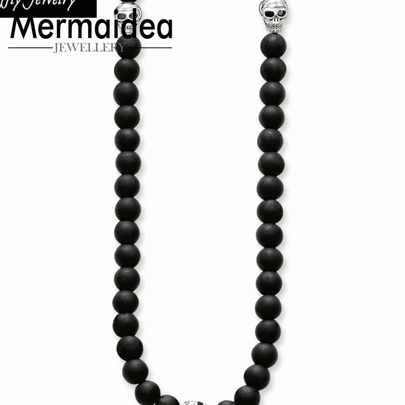 Ожерелье с черепами и бусинами Чокеры в стиле вечеринки модные хорошие ювелирные
