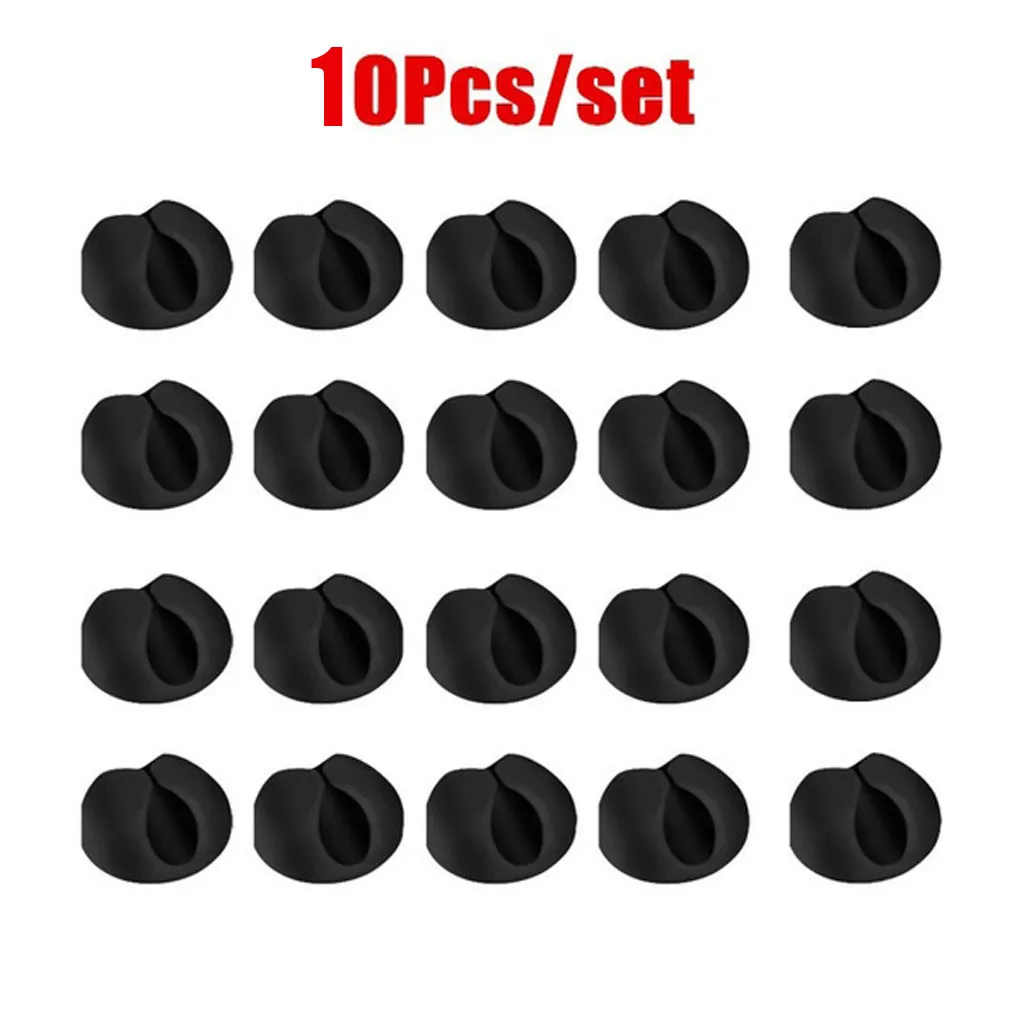 Зажимы для кабелей 20 шт./компл. органайзер настольное устройство хранения