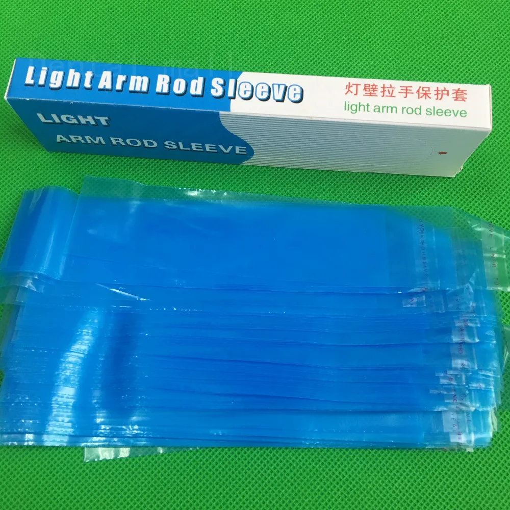 100 шт./кор. одноразовые чехлы на рукав оболочка светильник стержень для
