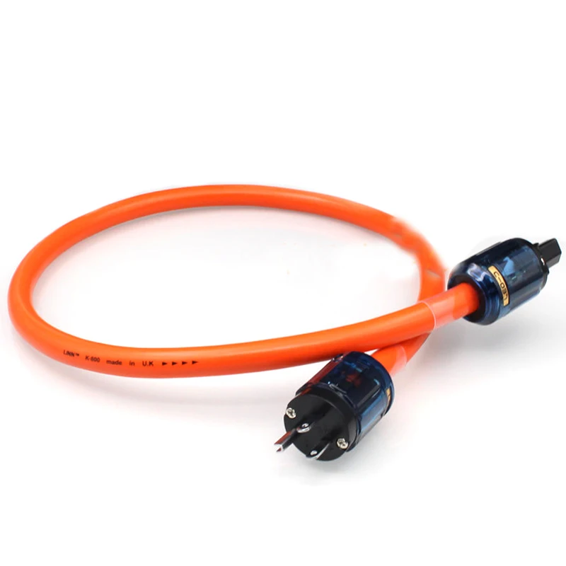 

Hifi One Linn K800 5N OCC EU Schuko/ US AC Mains Power Cord Cable P-037E/P-037 Audio AMP CD DVD VCD player power cable