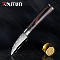 xituo 7cr17 stanless steel paring knife chef knife meat cleaver vegetable fruit knife peelig knife kitchen knife cooking tool