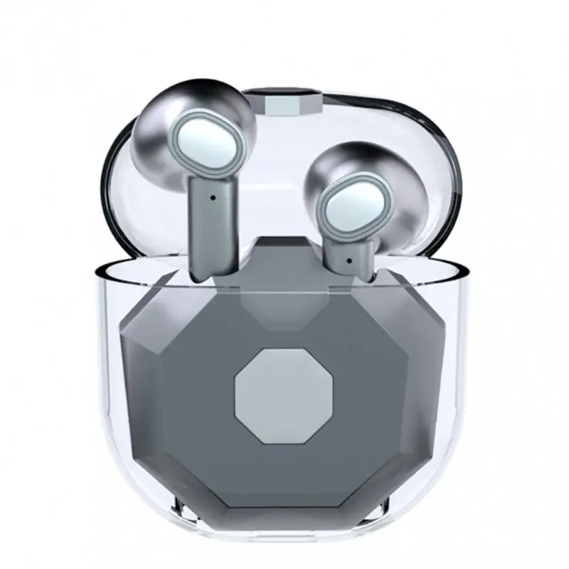 NaNO3 TWS Bluetooth-совместимая гарнитура прозрачная двойная игровая сенсорные умные