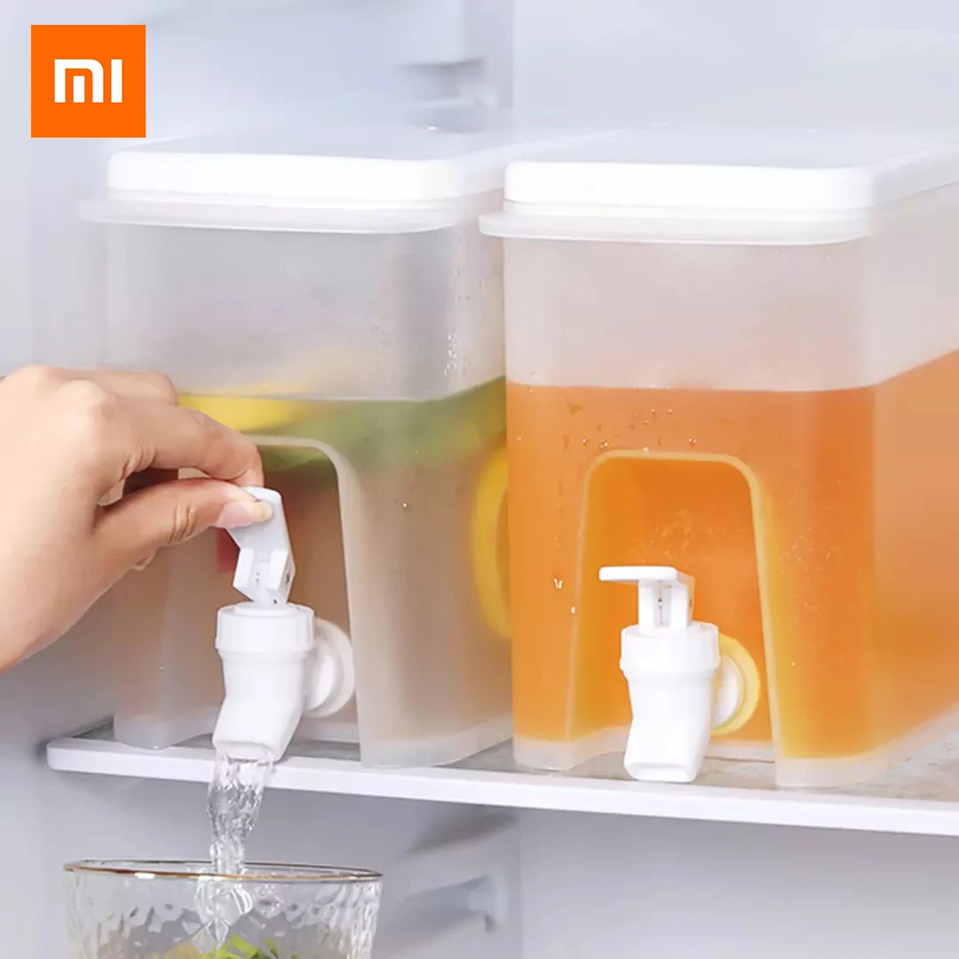 Xiaomi Mijia Youpin чайник для фруктов с краном бутылка холодной воды водой герметичный