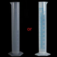 measuring cylinder laboratory test graduated liquid trial tube jar tool new