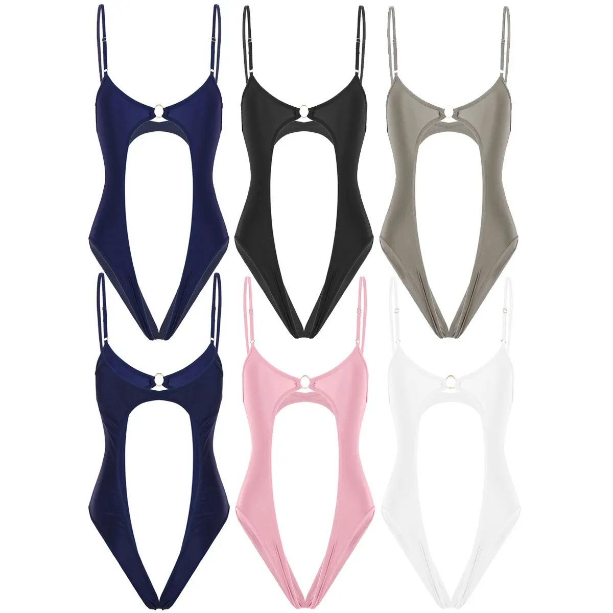 Сексуальный купальник-бикини 2020 купальник для женщин с высоким вырезом Цельный