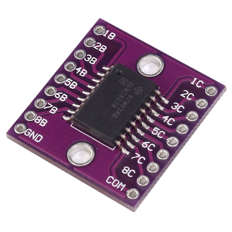 Прерывательная плата драйвера транзисторов ULN2803A Darlington для Arduino с переключателем
